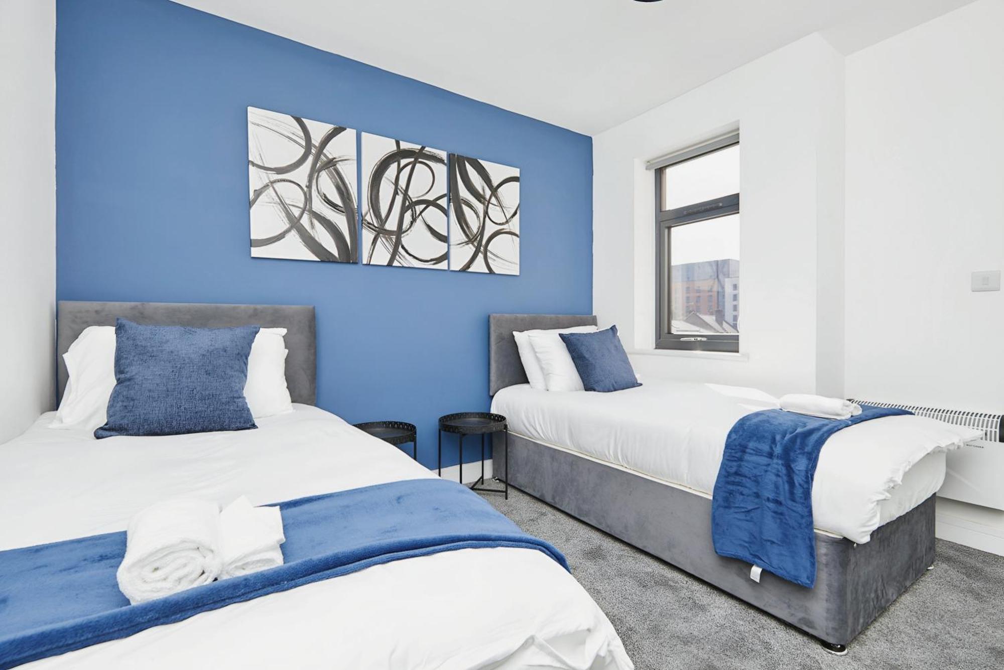 Modern Home In Derby City Centre - Free Gated Parking Esterno foto
